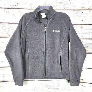 Columbia Fleece Jacket Women’s Medium Full Zip Black